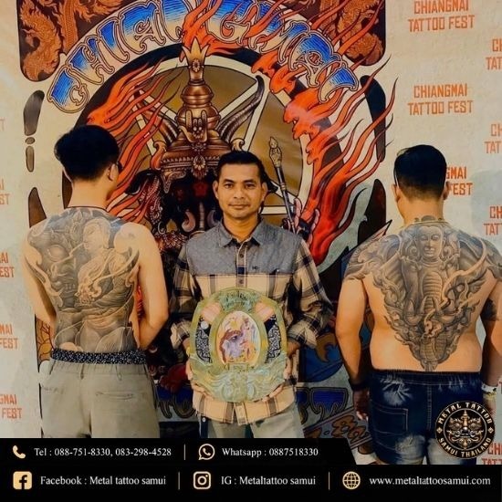 ร้านสักในเกาะสมุย - Tattoo Koh Samui