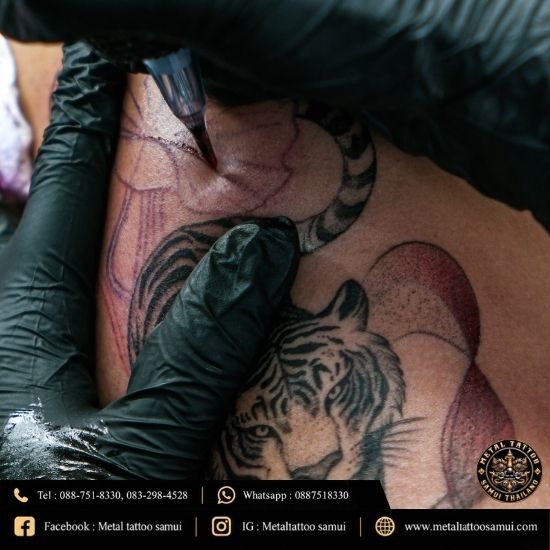 ร้านสักหาดเฉวง เกาะสมุย - Chaweng tattoo