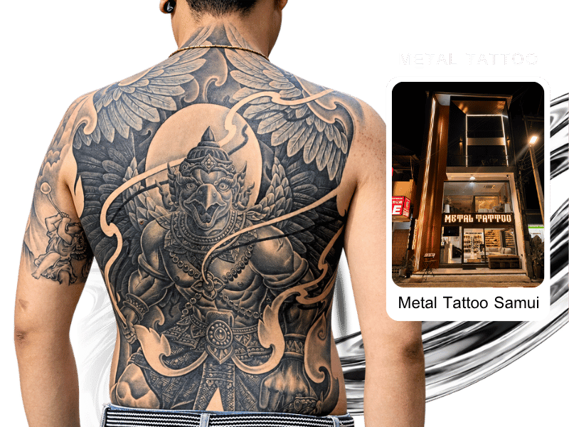 ร้านสักเกาะสมุย Metal Tattoo Samui